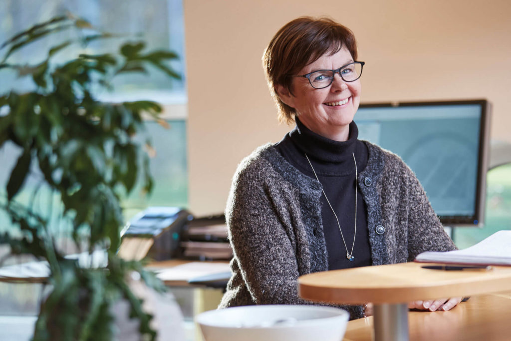 Annelie Hallberg på Delex